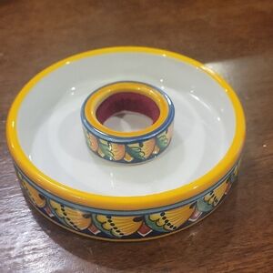 DERUTA WINE COASTER AND WINE DRIP COLLAR